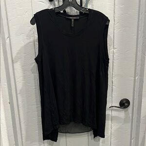 BCBG MAXAZRIA Black Sleeveless Top NWT